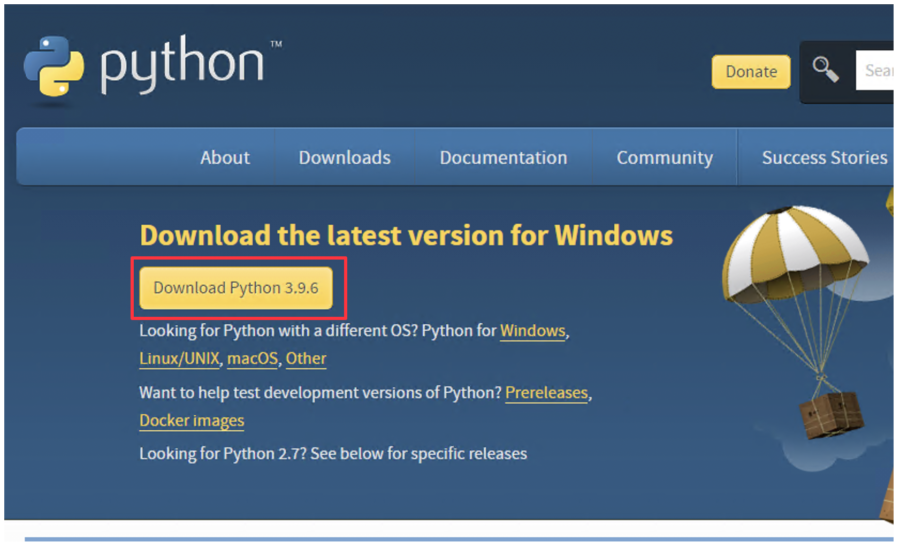 Python Windows ダウンロード